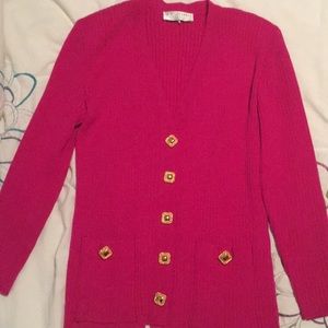 St John wool ribbed sweater ...... great condition